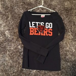 Pink Chicago Bears sweatshirt